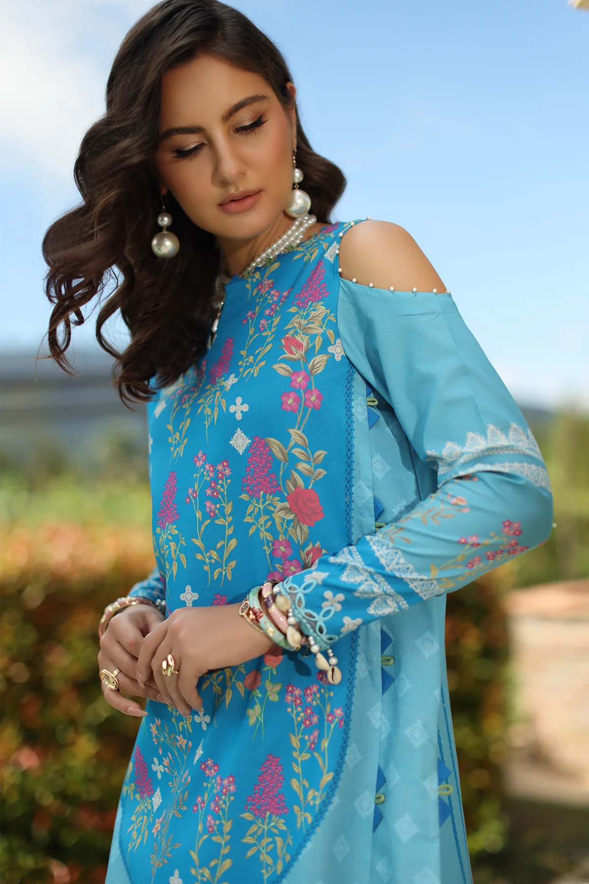 CHARIZMA Embroidered Lawn Collection,26 CH6-19 - Image 3