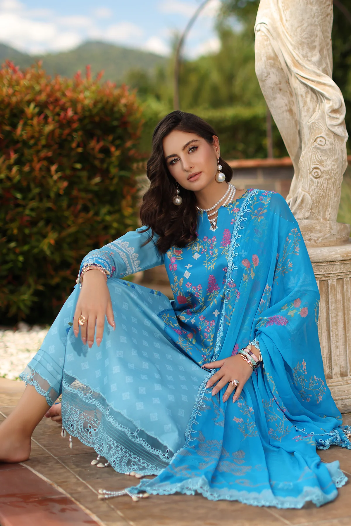CHARIZMA Embroidered Lawn Collection,26 CH6-19 - Image 4