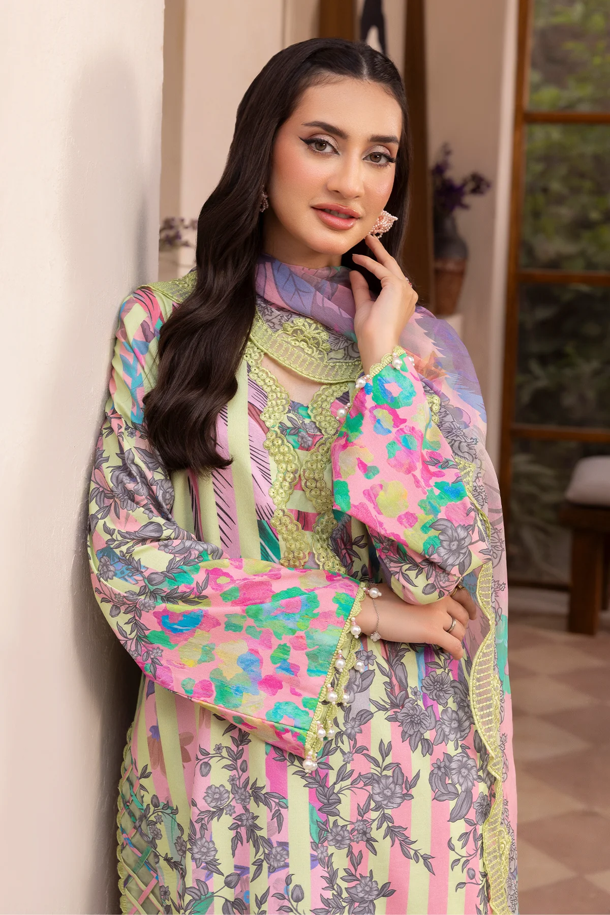 CHARIZMA Embroidered Lawn,26, CH6-16 - Image 4