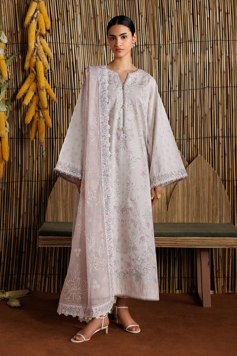 BAROQUE EMBROIDERED LAWN UF-4529