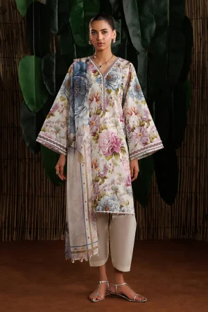 BAROQUE EMBROIDERED LAWN UF-4531