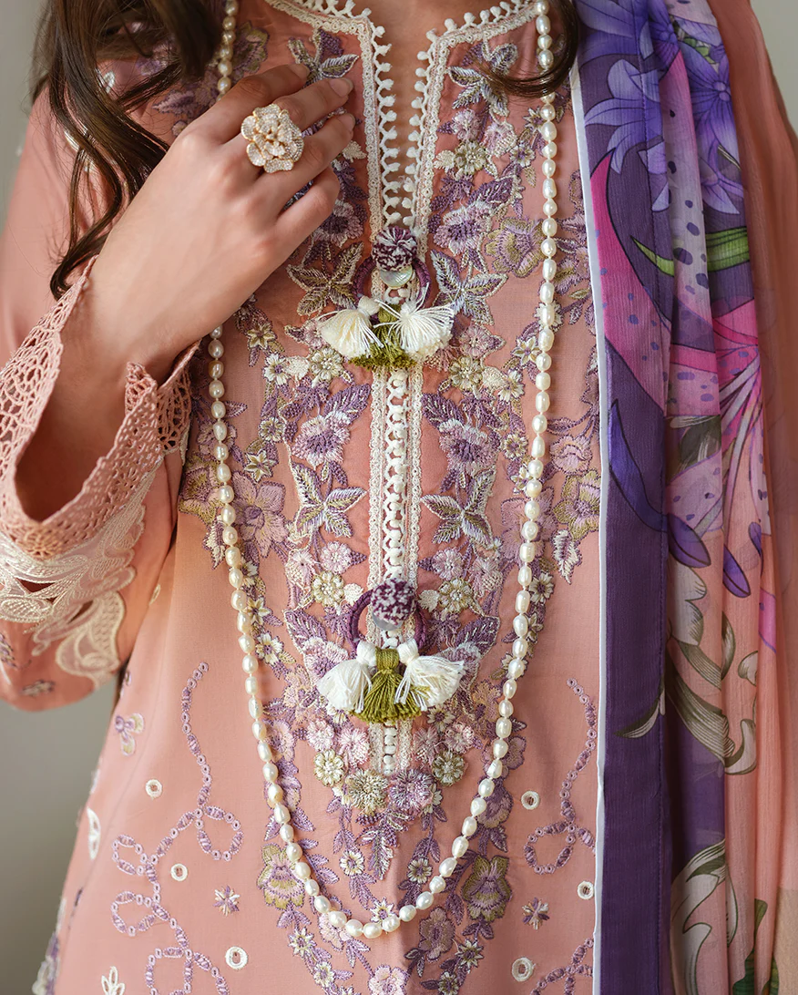 MUSHQ AMOI Luxury Lawn,26 Daisy Chain - Image 3