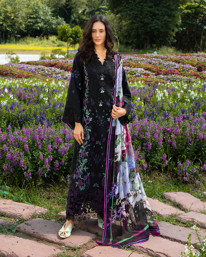 MUSHQ Embroidered Lawn,26 Garden Lullaby - Image 2