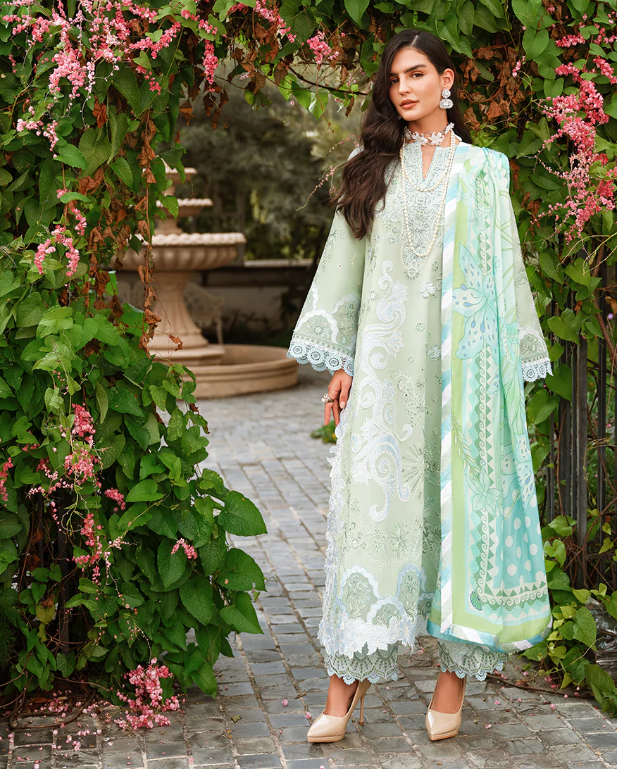 MUSHQ AMOI Luxury Lawn,26 Love Escape