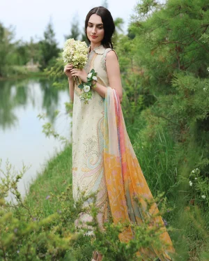 MUSHQ Embroidered Lawn Collection,26     Nocturne Flora
