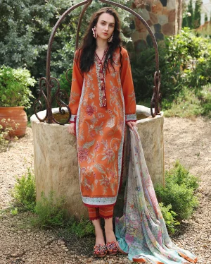 MUSHQ Embroidered Lawn Collection,26, Rosearie Dream