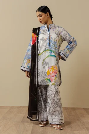 Coco by Zara Shahjahan Prints, 26   D-02A FIORA