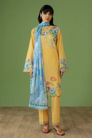 Coco by Zara Shahjahan Prints, 26  D-04B CELENE
