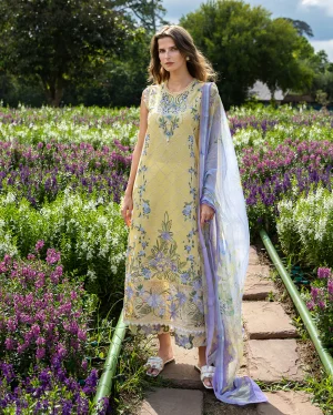 MUSHQ Embroiderde Lawn Collection,26, Sunlit Meadow