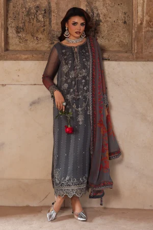 CHARIZMA  Embroidered Printed Chiffon Collection,26  VSL25-41