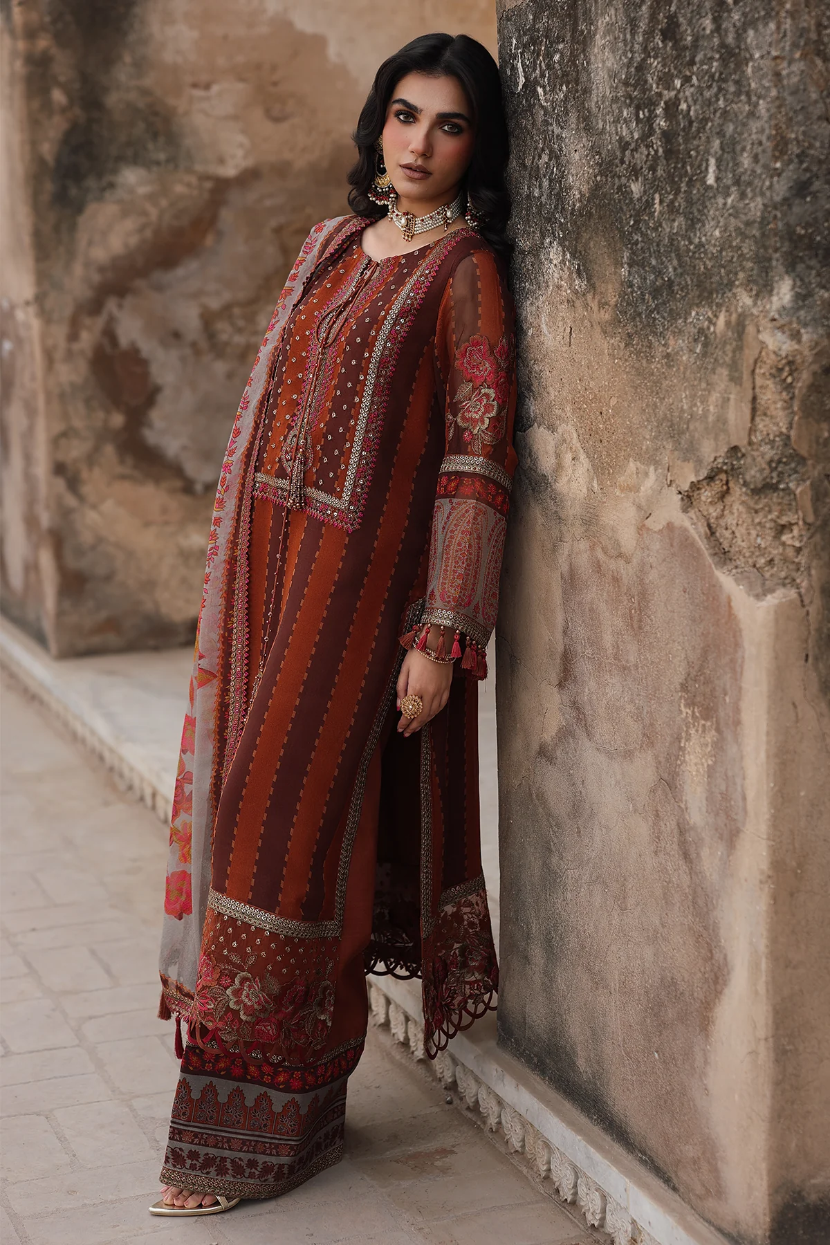 CHARIZMA Embroidered Printed Chiffon Collection,26 VSL25-42 - Image 4