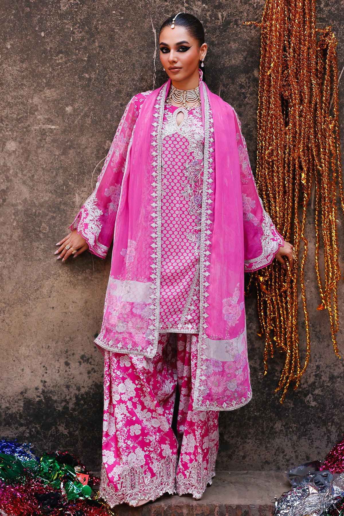 CHARIZMA Embroidered Printed Chiffon Collection,26 VSL6-14 - Image 3