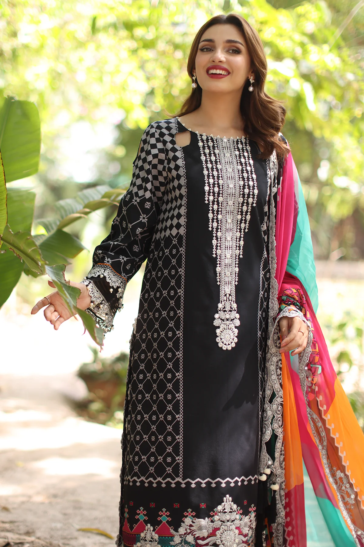 CHARIZMA Embroidered Lawn Collection,26, CH6-17 - Image 3