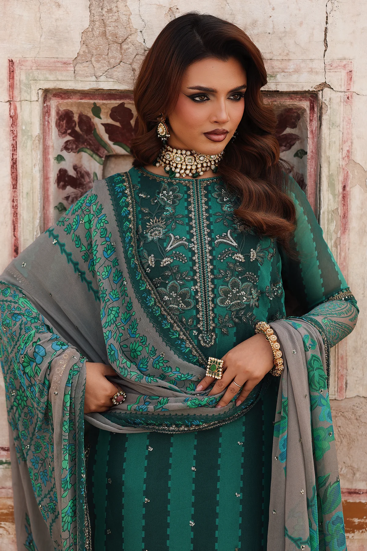 CHARIZMA Embroidered Printed Chiffon Collection,26 VSL25-40 - Image 4