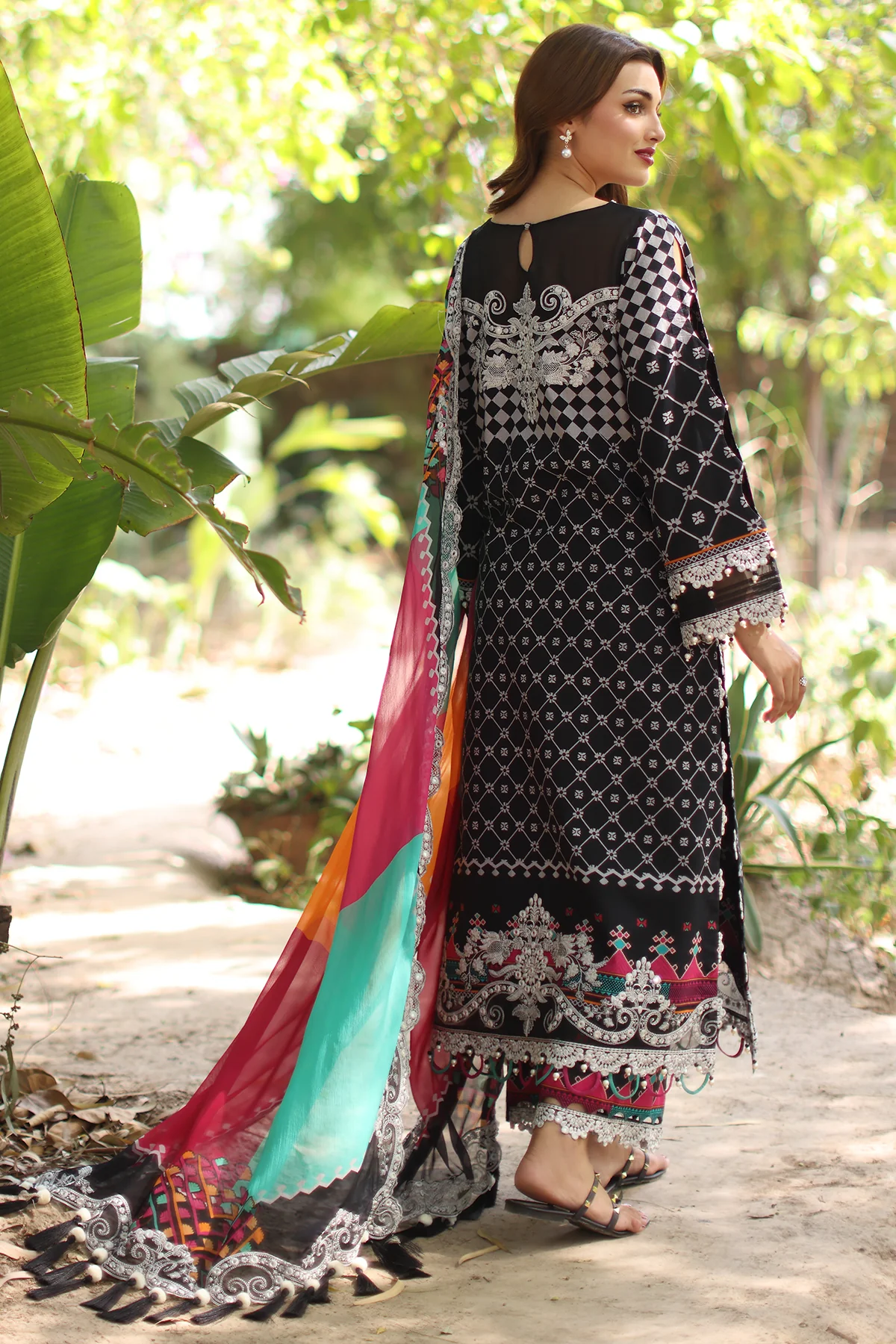 CHARIZMA Embroidered Lawn Collection,26, CH6-17 - Image 4