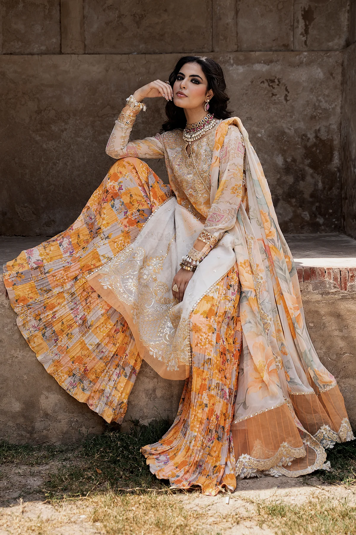 CHARIZMA Embroidered Chiffon Collection,26 VSLW6-06 - Image 4