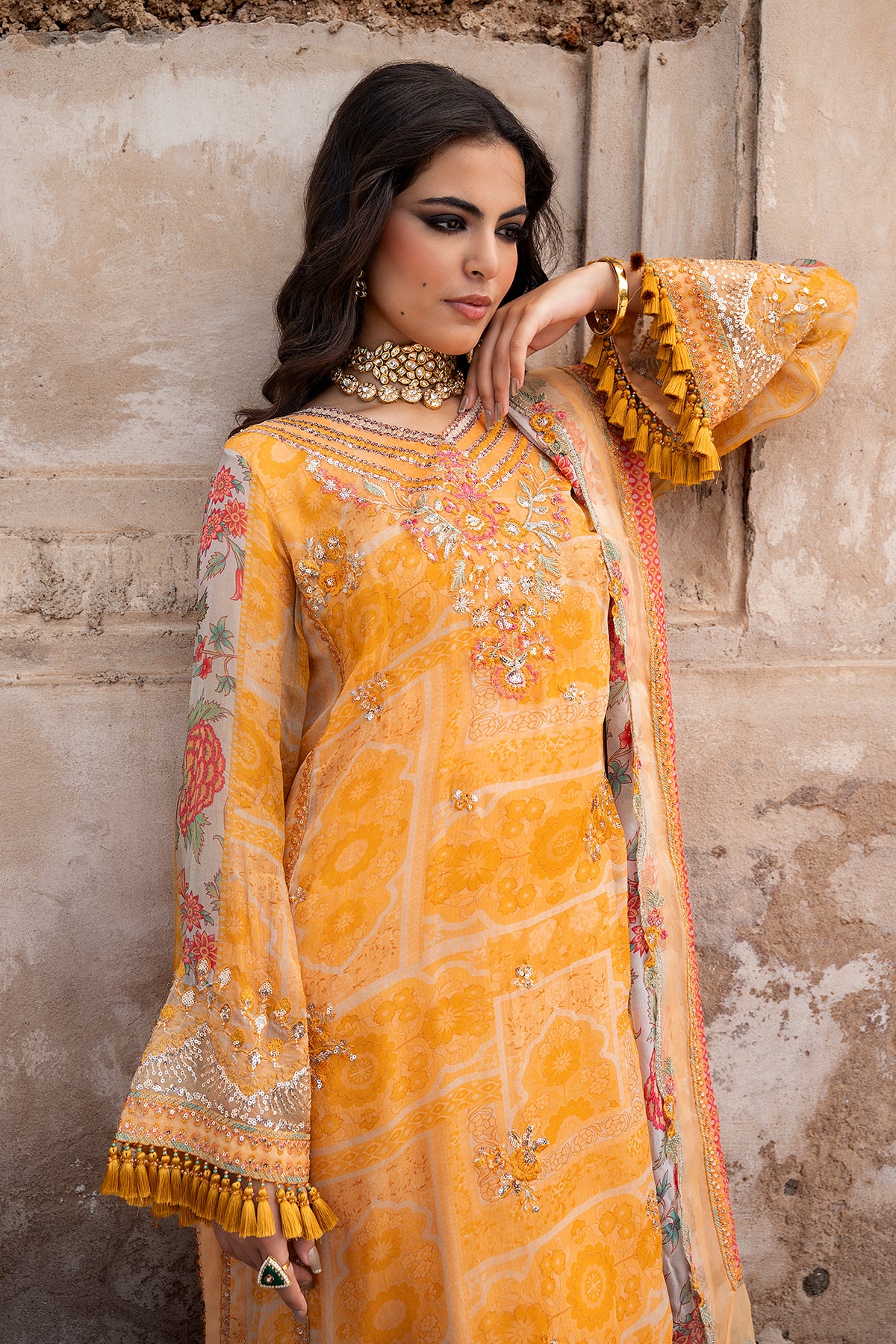 CHARIZMA Embroidered Chiffon Collection,26 VSLW6-09 - Image 3