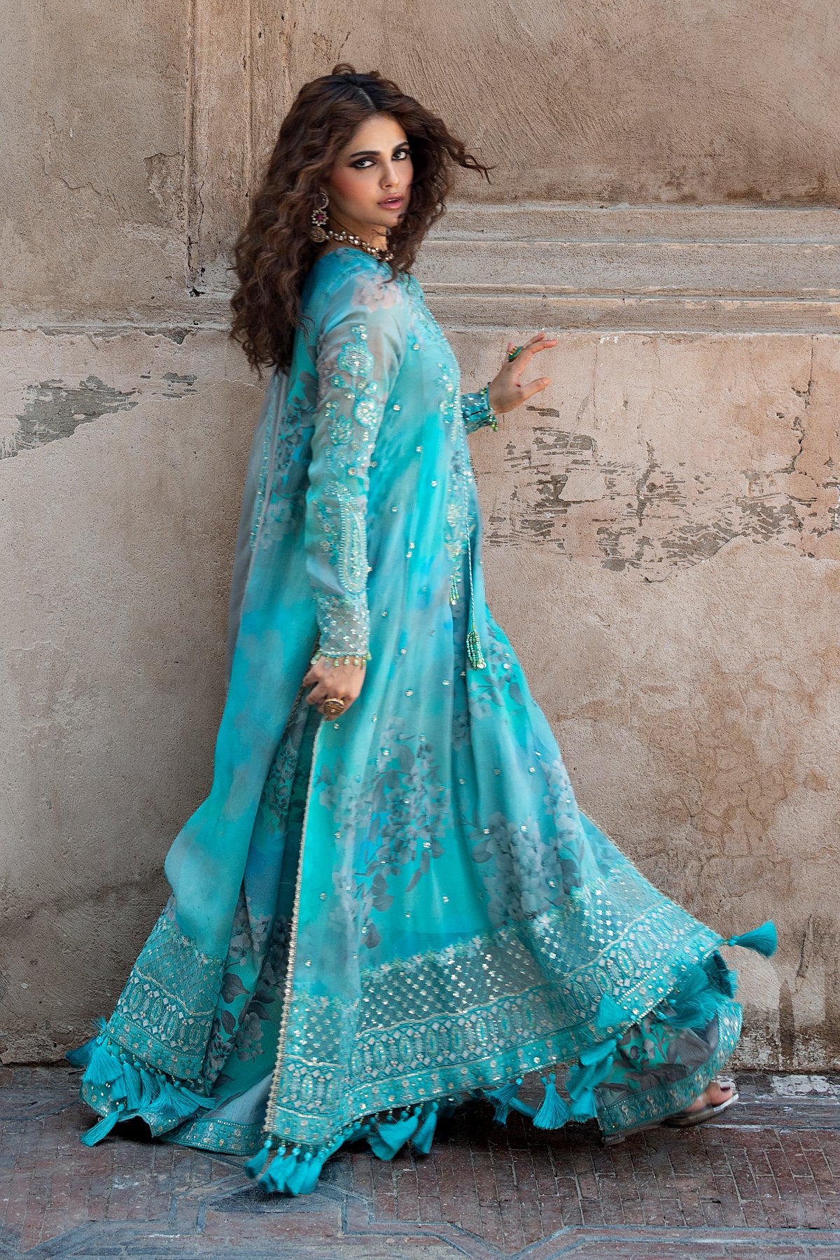 CHARIZMA Embroidered Chiffon Collection,26 VSLW6-08 - Image 2
