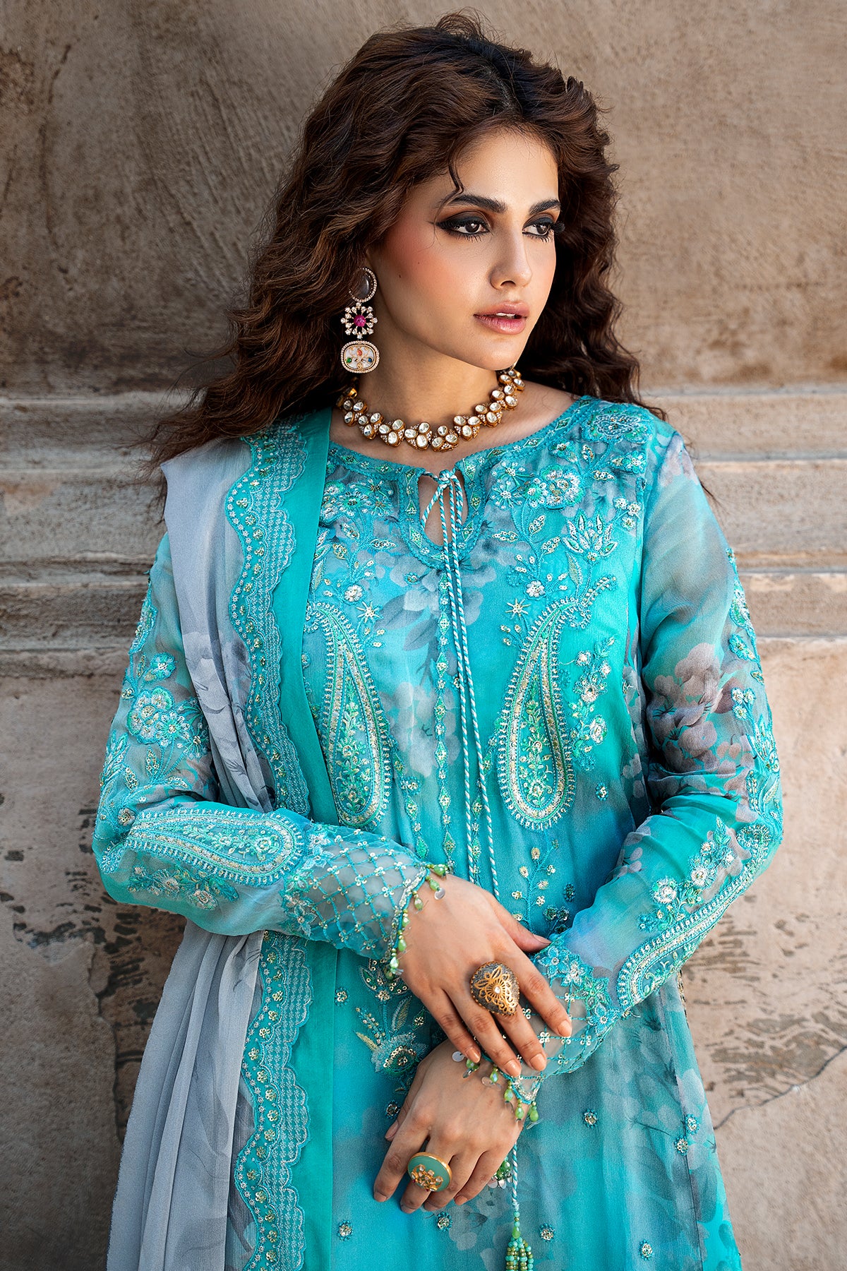 CHARIZMA Embroidered Chiffon Collection,26 VSLW6-08 - Image 4