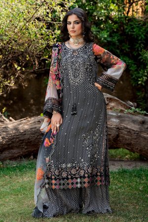 CHARIZMA Embroidered Chiffon Collection,26 VSLW6-02