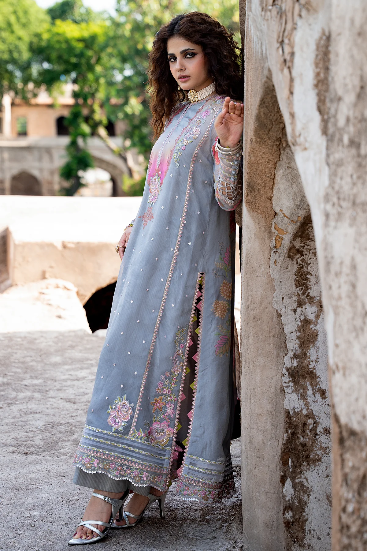 CHARIZMA Embroidered Chiffon Collection,26 VSLW6-03 - Image 3