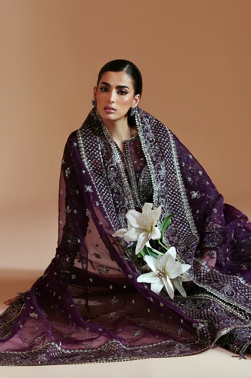 EMAN ADEEL Luxury Wedding Collection,26 AMETHYST - Image 4