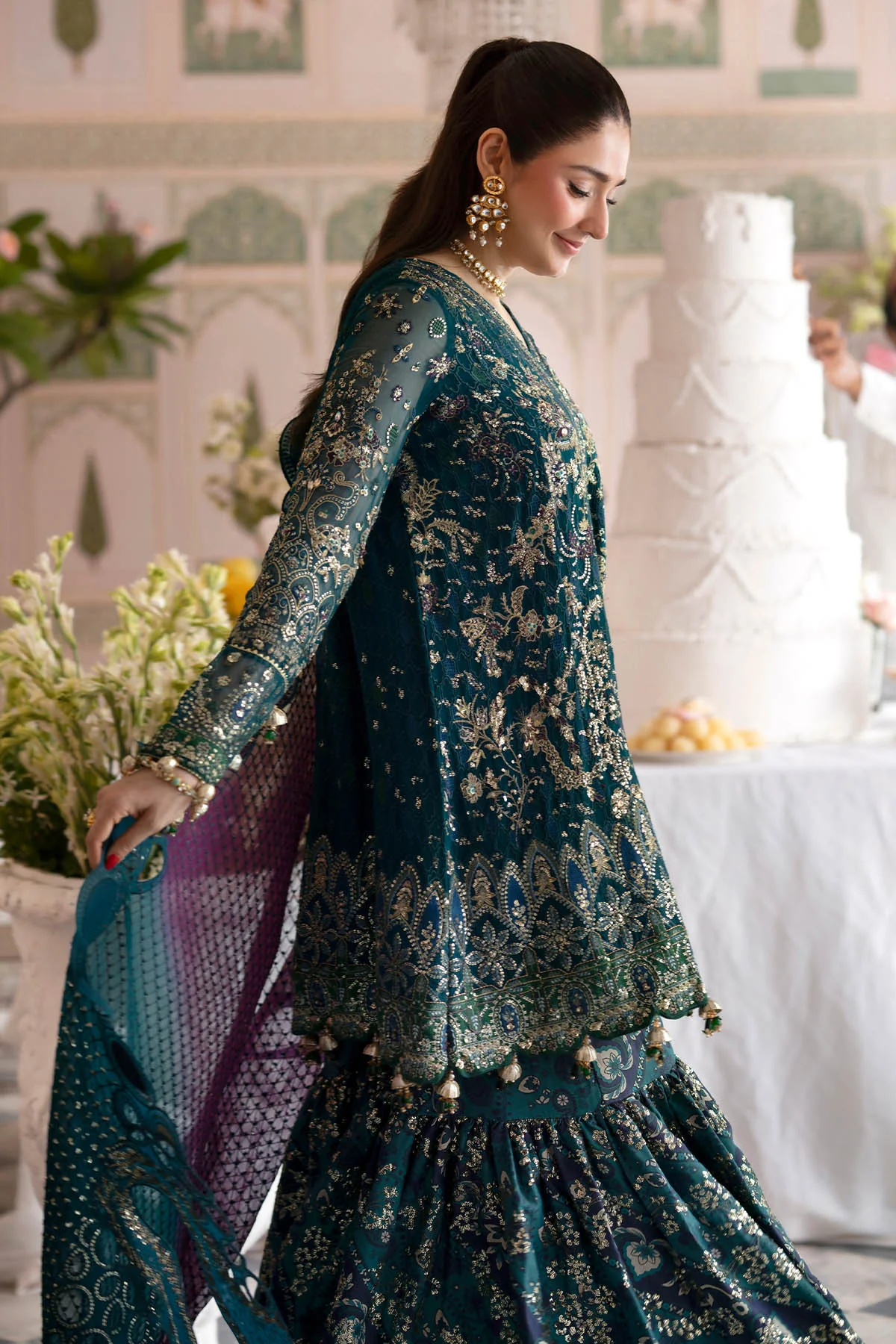 Nureh Jhoomro Wedding Formals '26-NL-94 Amania - Image 2