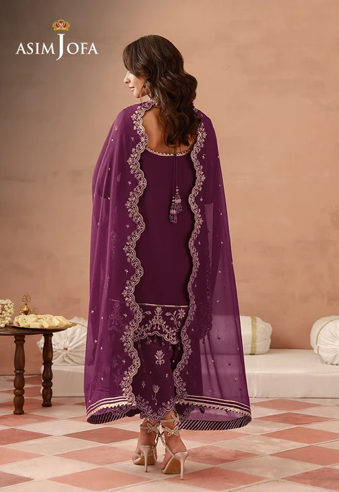 Asim Jofa Festive Luxe 26 -AJULFH-08 - Image 2