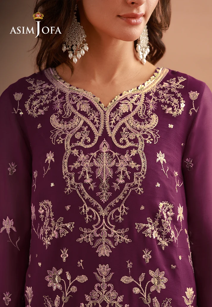 Asim Jofa Festive Luxe 26 -AJULFH-08 - Image 3