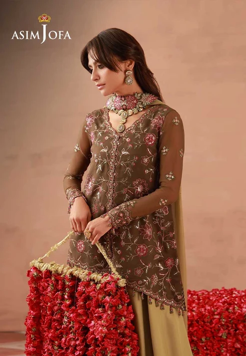 Asim Jofa Festive Luxe 26 -AJULFH-04 - Image 3