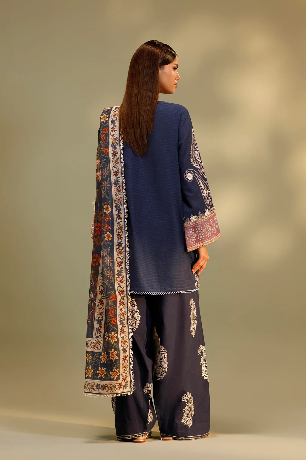 Sana Safinaz Muzlin Summer '26-M262-001B-CT - Image 3
