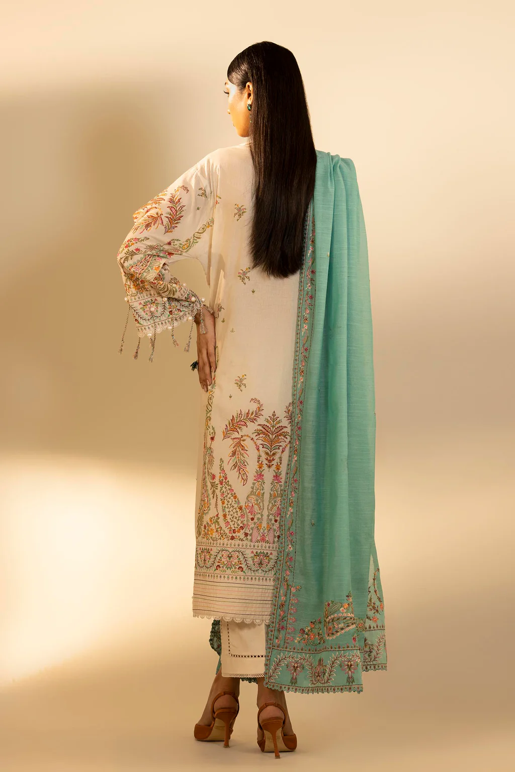 Sana Safinaz Muzlin Summer '26-M262-007A-DC - Image 3