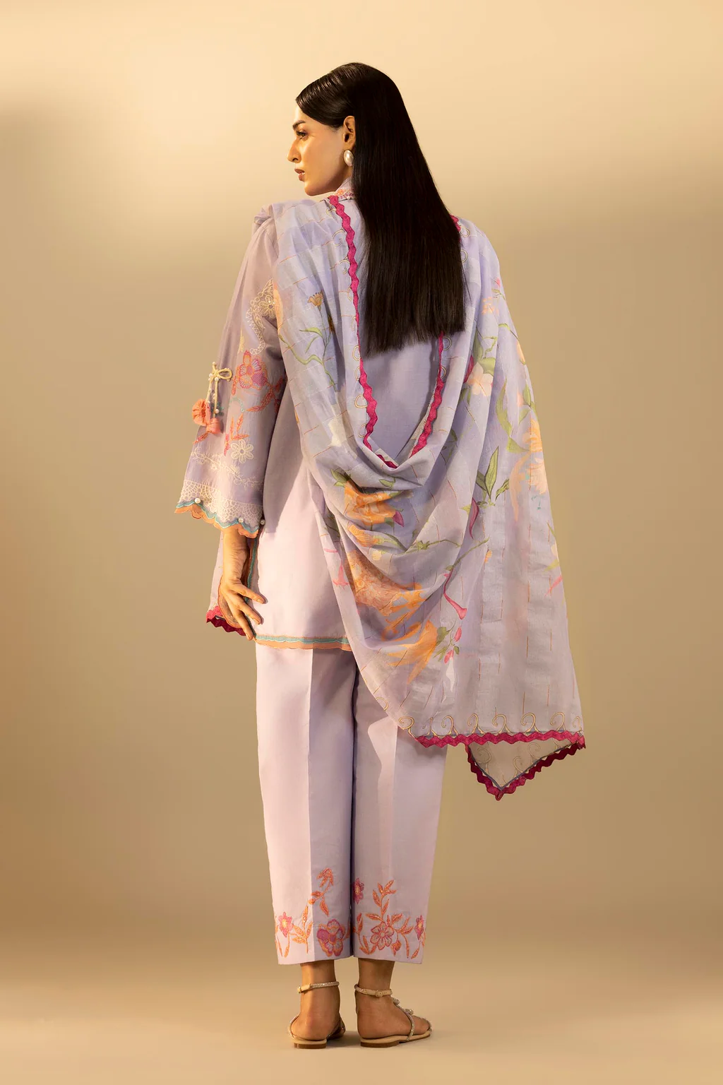 Sana Safinaz Muzlin Summer '26- M262-008B-DD - Image 3