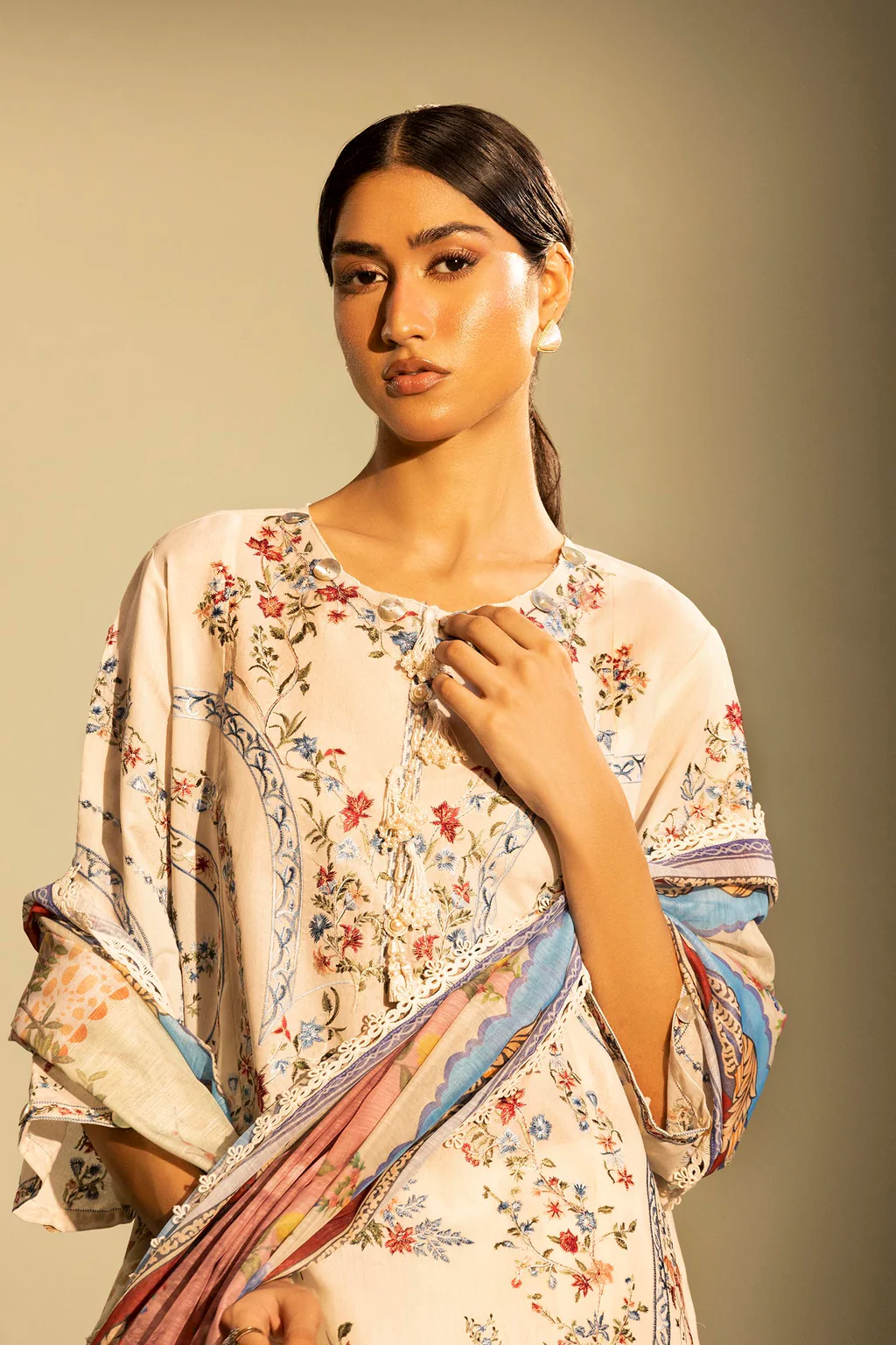 Sana Safinaz Muzlin Summer '26- M262-011A-DC - Image 2