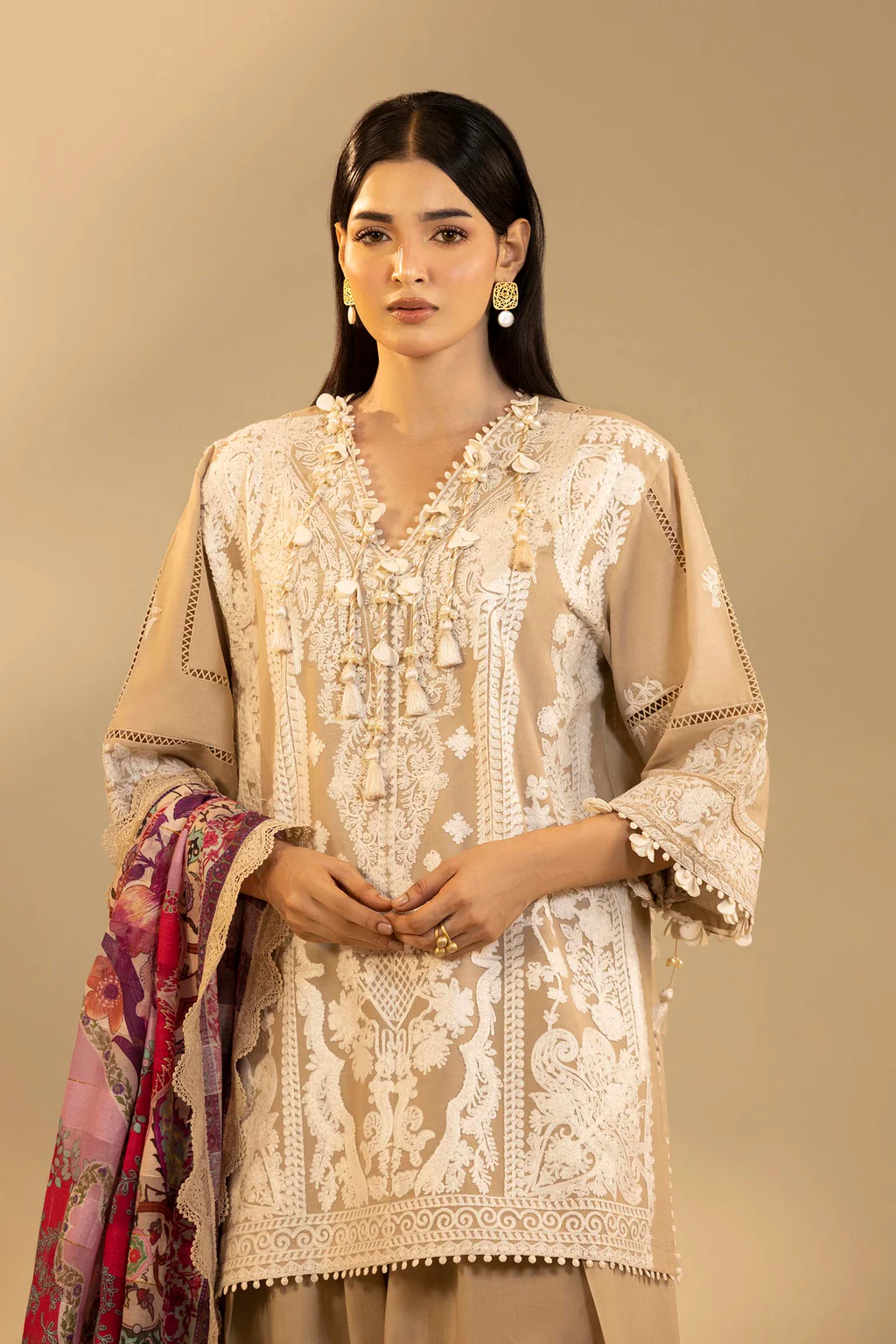Sana Safinaz Muzlin Summer '26-M262-018B-DD - Image 2