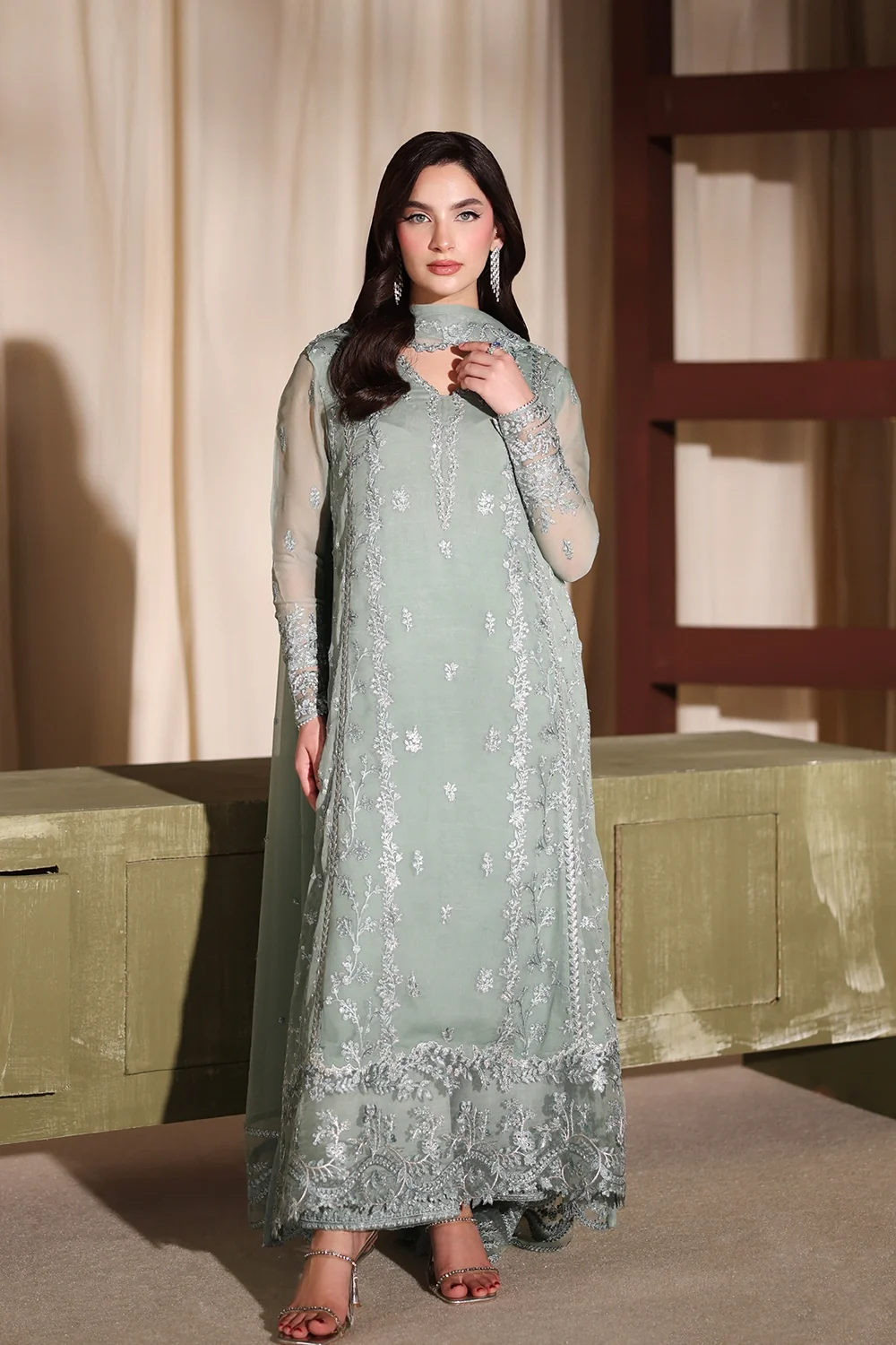 Azure Chiffon Formals '26-Satin Sage