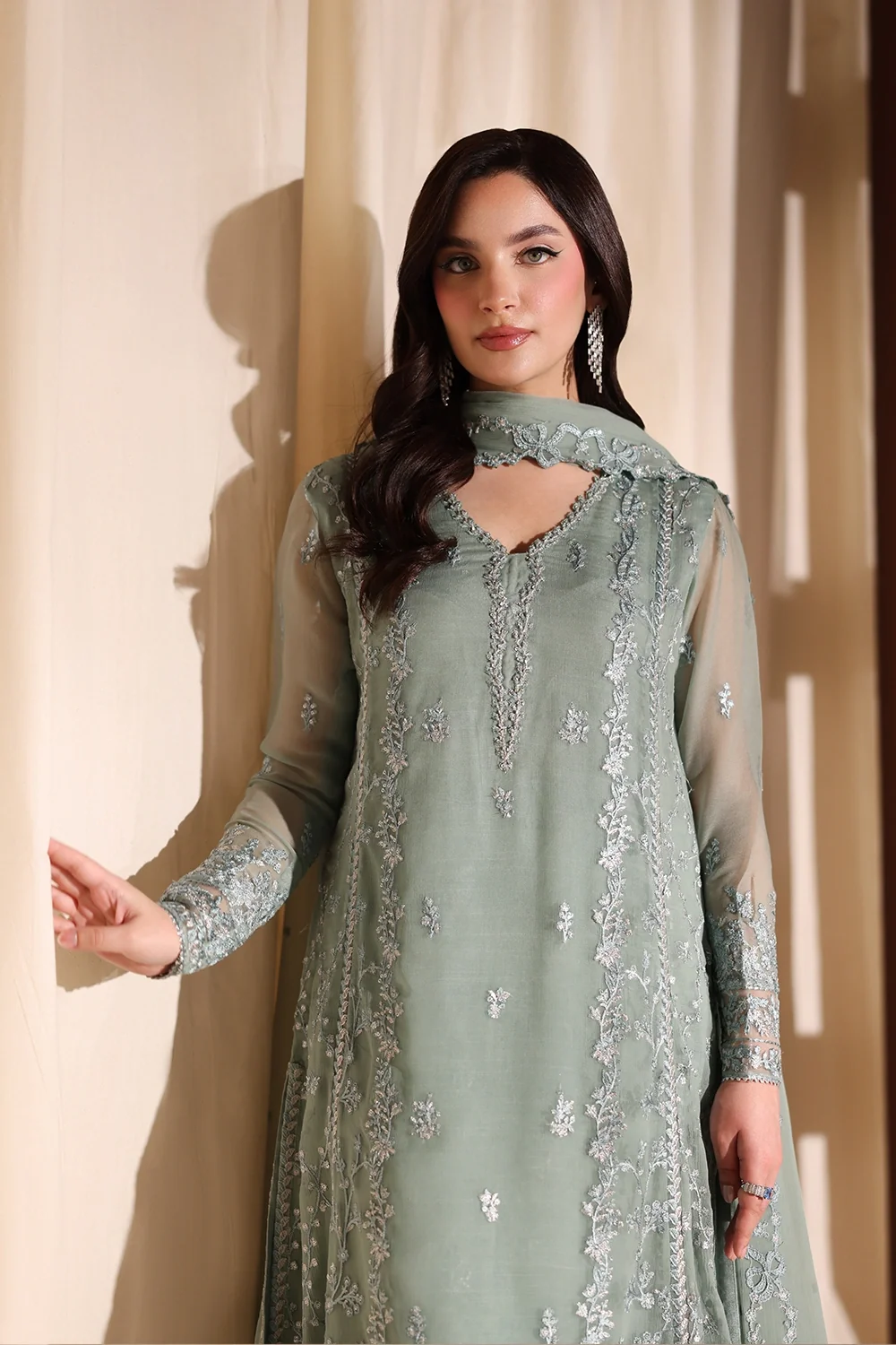 Azure Chiffon Formals '26-Satin Sage - Image 3