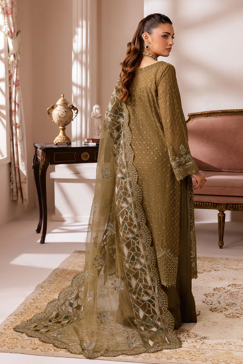 Ramsha Satrangi Chiffon Collection '26- ST 107 - Image 3