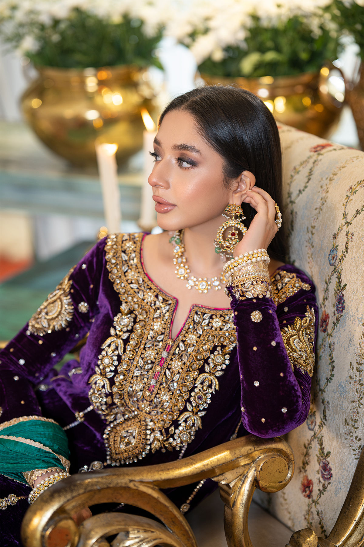 sabrangee velvet formals –Berna - Image 4