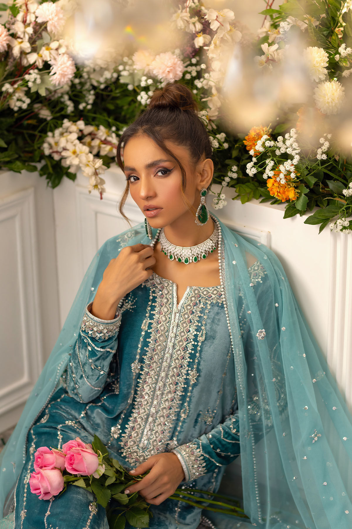 sabrangee velvet formals –Haniyah - Image 3