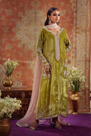 sabrangee velvet formals -Aya