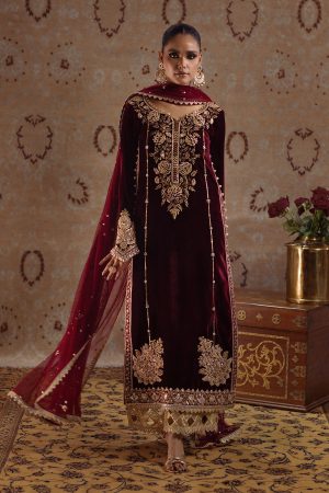 sabrangee velvet formals -Arwa