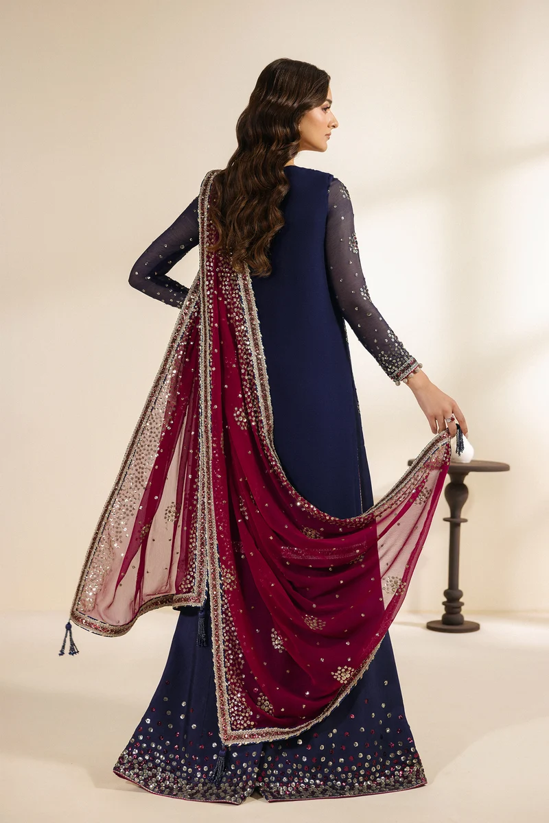 Zarif Meraki Chiffon Formals '26-SABLE - Image 4