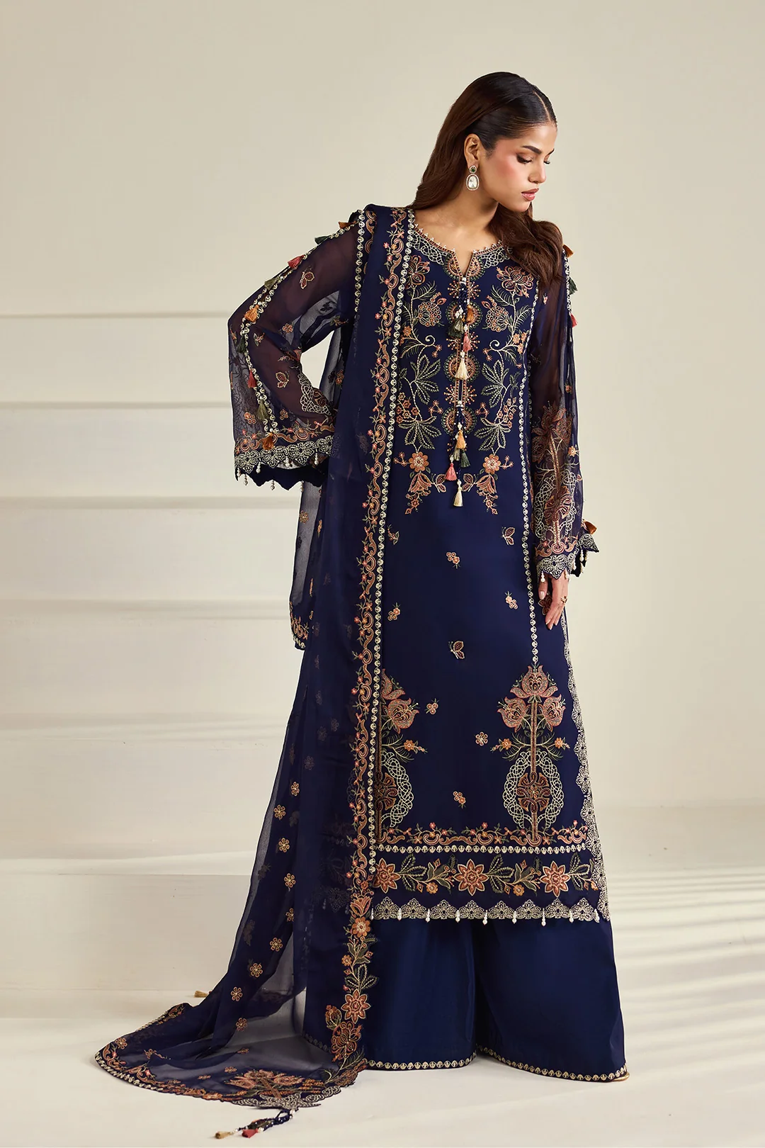 Alizeh Dhaagay Chiffon '26-AF-DHG-5054-Anvah - Image 3