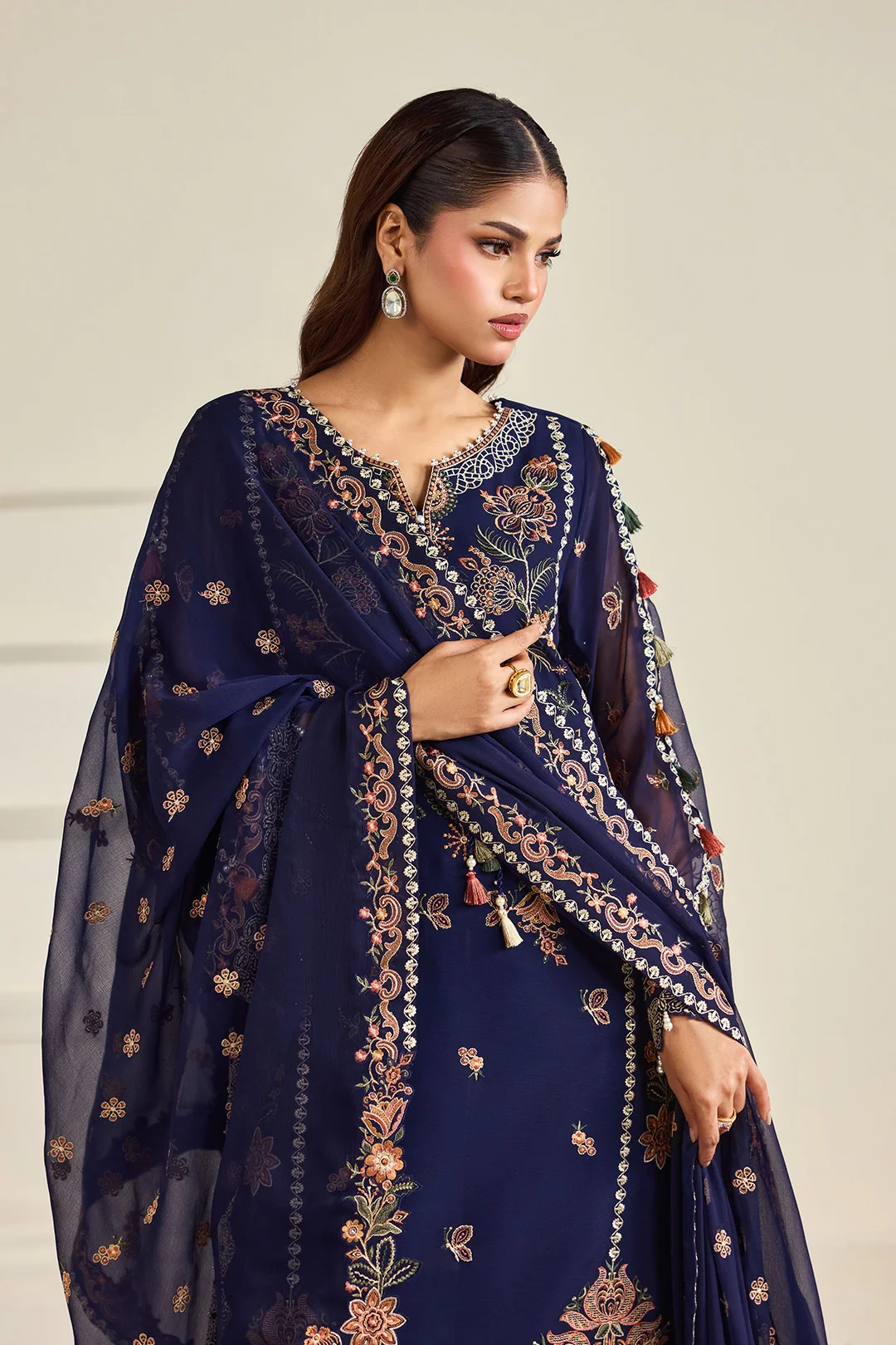 Alizeh Dhaagay Chiffon '26-AF-DHG-5054-Anvah - Image 2