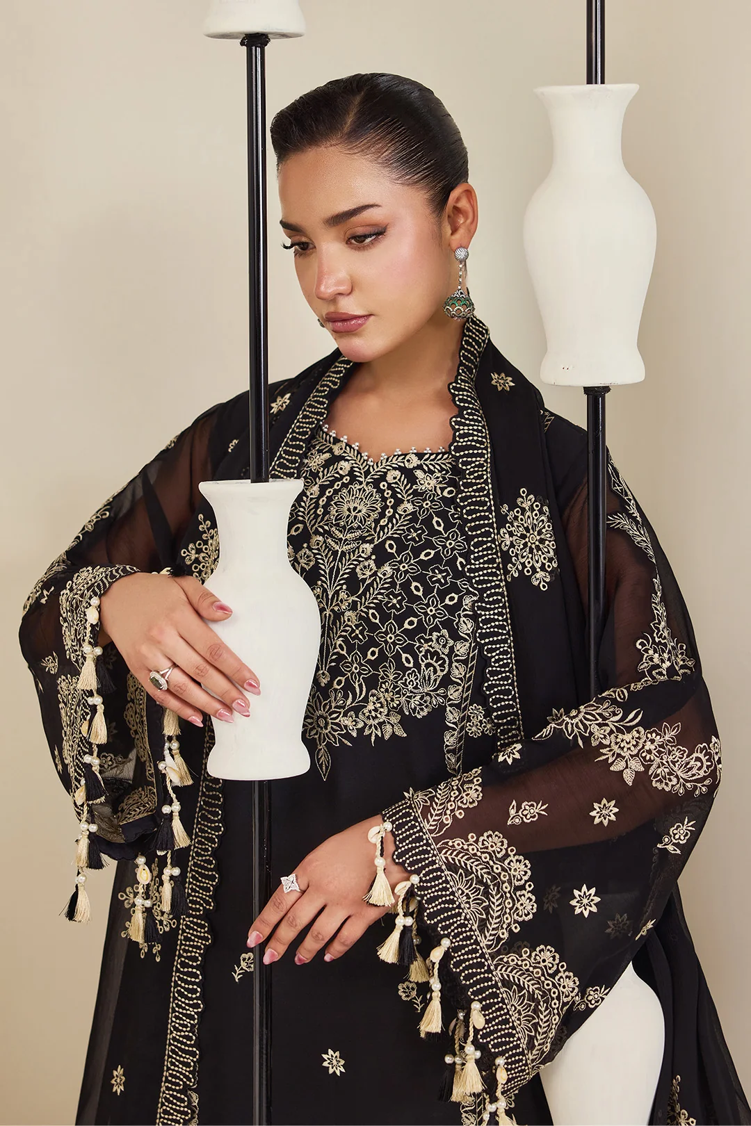 Alizeh Dhaagay Chiffon '26-AF-DHG-5050-Zarly - Image 2