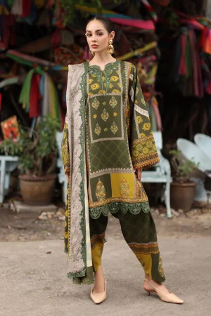 Charizma Aniq Embroidered Linen '26-ANW7 08