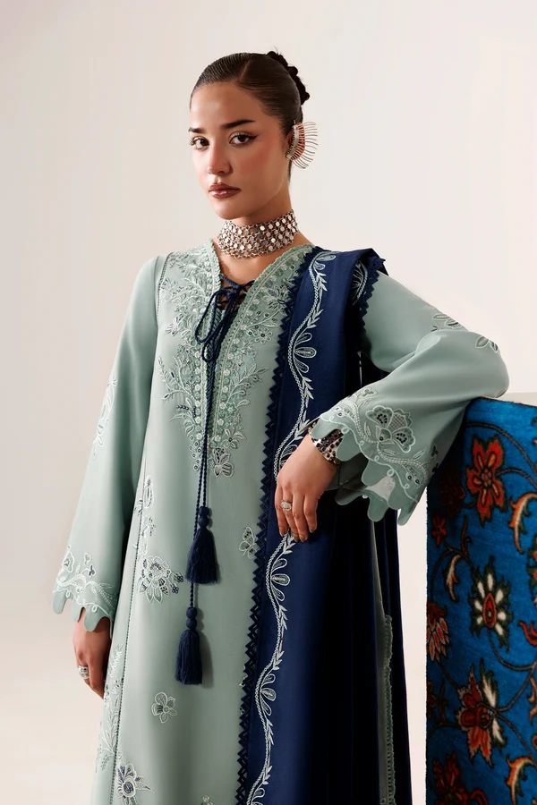 Qalamkar Q Linen Linen '26-QLW-QLW-11 TALIYA - Image 2