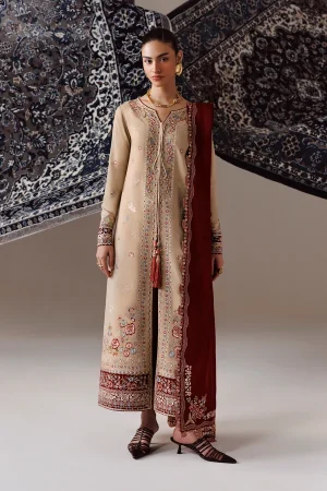 Qalamkar Q Linen Linen '26-QLW-16 HAMNA