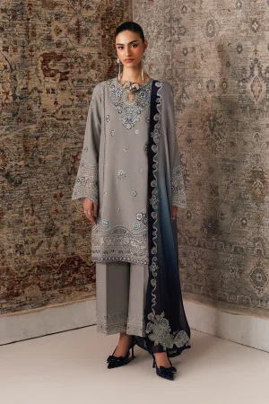 Qalamkar Q Linen Linen '26-QLW-15 GINA